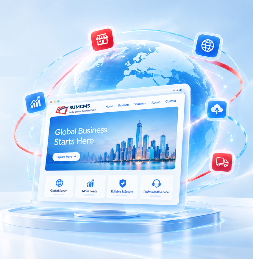 SUMCMS Global Website